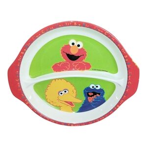 Vintage Sesame Street Kids Melalamine Mealtime Plate